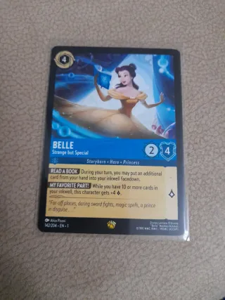 Carta Disney Lorcana Belle 142/204 EN