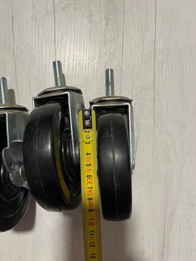 4 Ruedas Nylon Giratorias