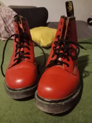 Botas Dr. Martens Piel Rojas