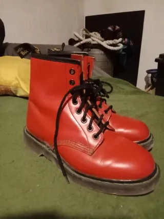 Botas Dr. Martens Piel Rojas