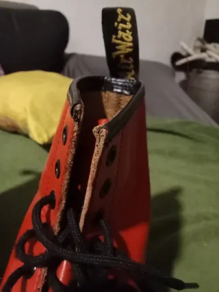 Botas Dr. Martens Piel Rojas