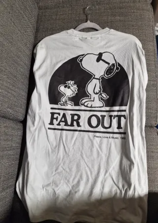 Camiseta Bershka Snoopy Talla S
