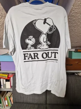 Camiseta Bershka Snoopy Talla S
