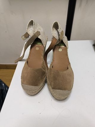 Alpargatas cuña n36