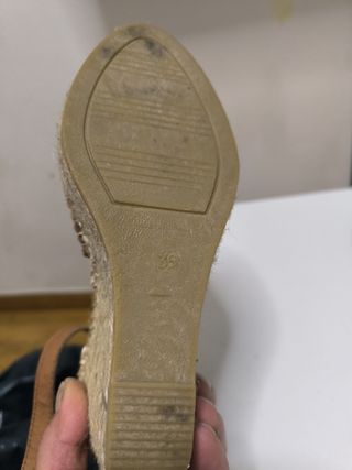 Alpargatas cuña n36