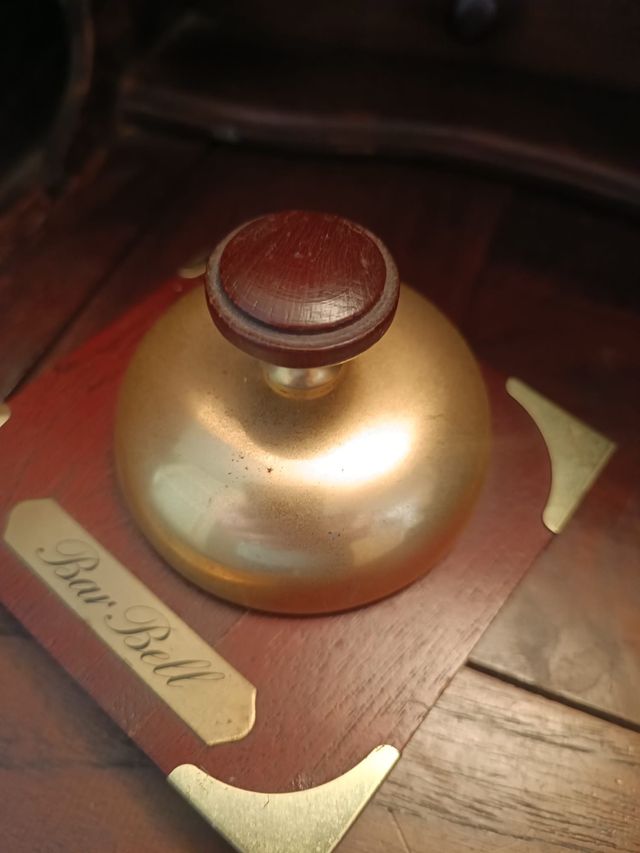 Campanellino da tavolo Bar Bell dorato