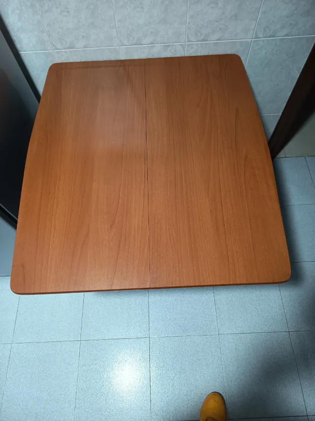 Mesa de cocina extensible madera