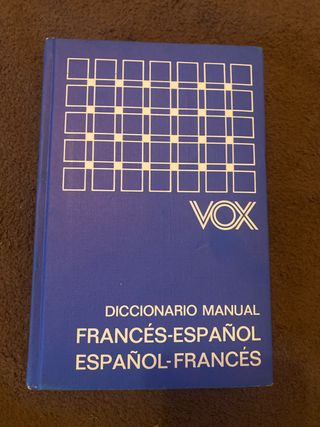 Diccionario manual español francés