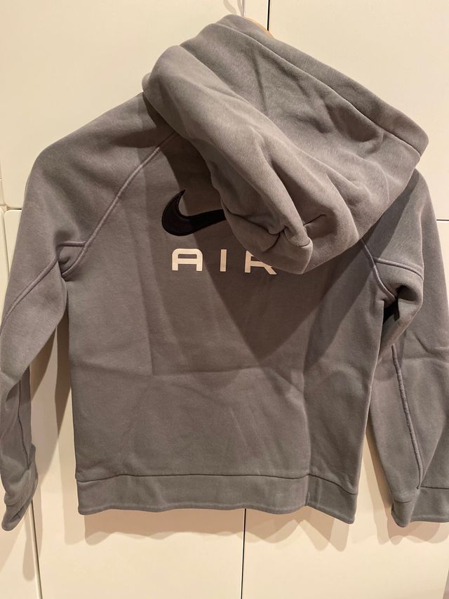 Sudadera Nike Air Gris Niño Talla S