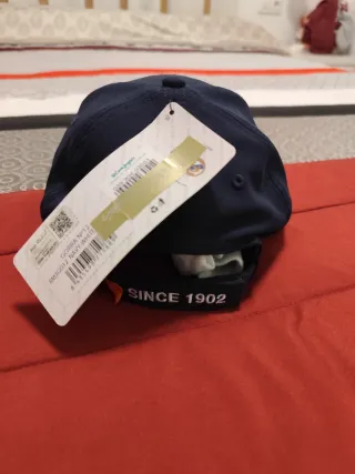 Gorra Real Madrid RMCF Azul y Dorada