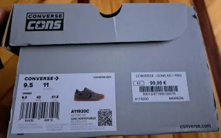 Zapatillas Converse Skate Grises