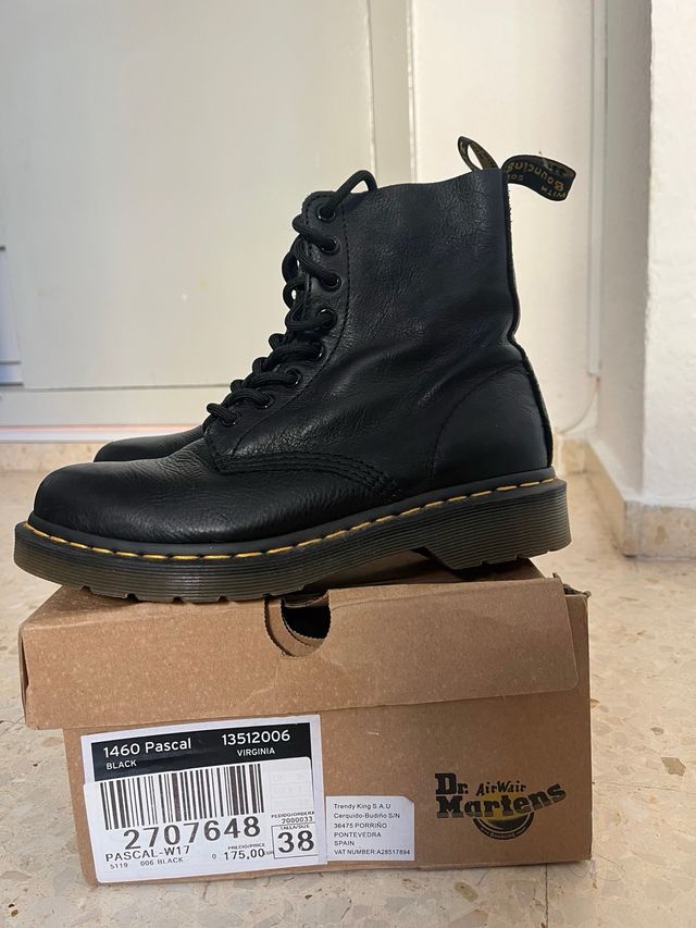 Botas Dr. Martens Mujer Negras Talla 38