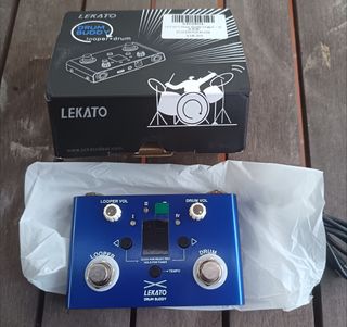 Pedal Lekato Looper + Drum Machine