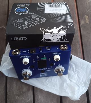 Pedal Lekato Looper + Drum Machine