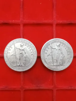 Gran Bretagna 2 Monete 1 Dollaro