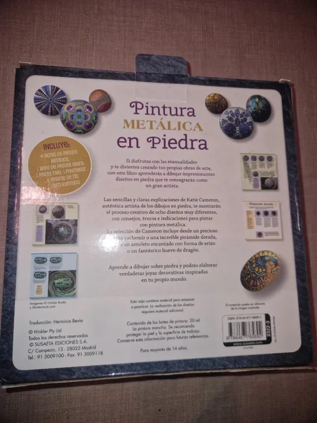 Kit Pintura Metálica en Piedra