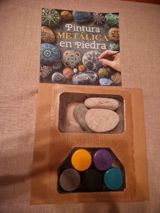 Kit Pintura Metálica en Piedra
