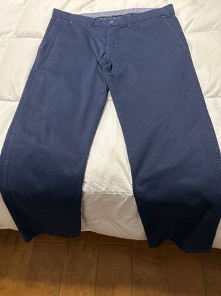 Pantalón de vestir azul