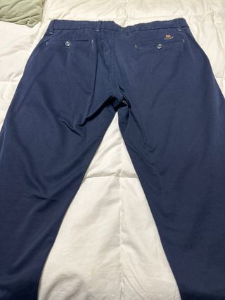 Pantalón de vestir azul