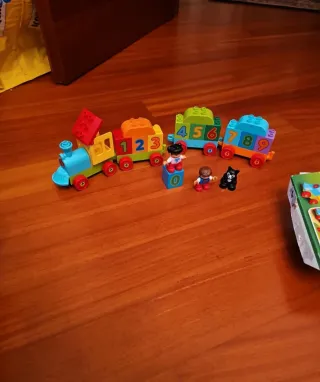 LEGO Duplo trenino con numeri pari al nuovo