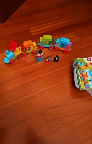 LEGO Duplo trenino con numeri pari al nuovo