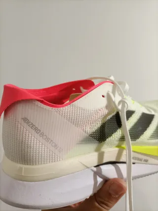 T37,5 Adidas Adizero Boston 12 Blancas