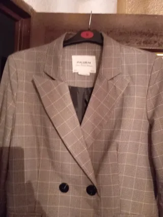 Americana cuadros Pull&Bear S/36/8