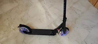 Patinete Oxelo MID 7 Niños Negro/Lavanda