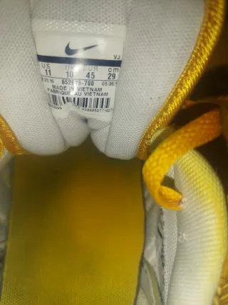 Deportivas Nike Air Odyssey Amarillas Talla 45