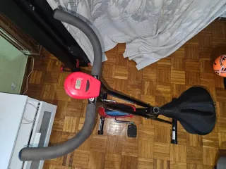 Bicicleta Elíptica Estática Negra