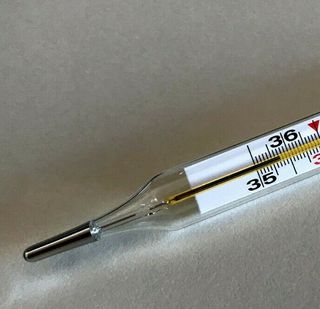 Termometro vintage vetro anni 80/90