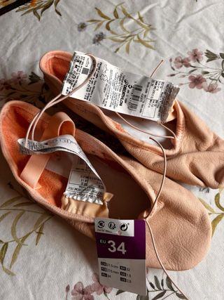 Zapatillas Ballet Decathlon EU 34