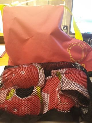 Patines Infantiles Oxelo Rosas Talla 26-28