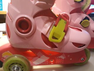 Patines Infantiles Oxelo Rosas Talla 26-28