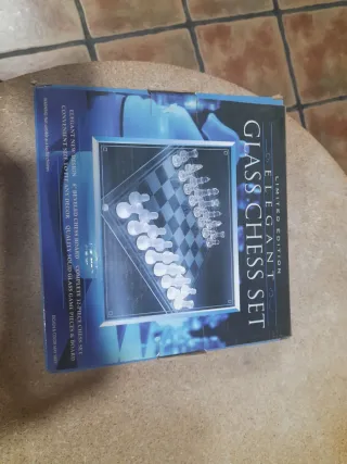 Ajedrez de Cristal Elegante Edición Limitada