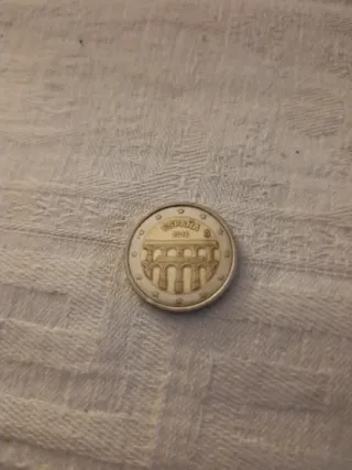 Moneda 2€ España Acueducto Segovia 2016