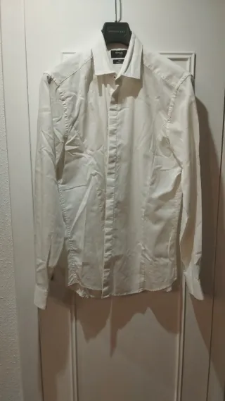 Camisa juvenil blanca