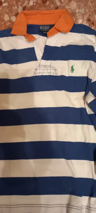 Polo Ralph Lauren Rayas Azul/Blanco