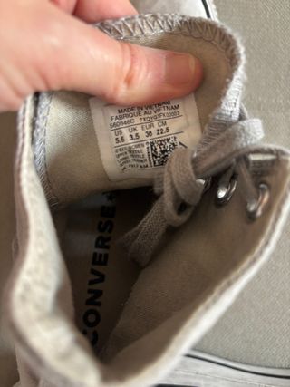 Converse Chuck Taylor Plataforma Gris