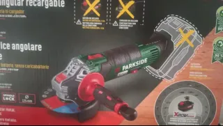 Amoladora Parkside 20V sin batería