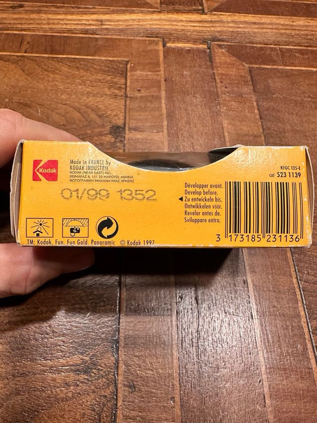 Cámara Kodak Fun Gold Classic Desechable