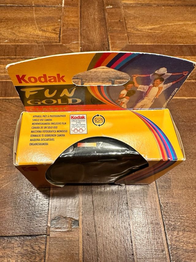 Cámara Kodak Fun Gold Classic Desechable