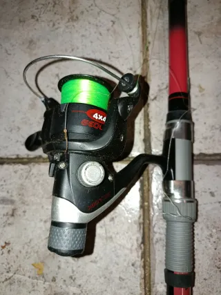 2 Cañas de Pescar con Carretes