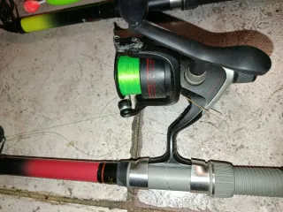 2 Cañas de Pescar con Carretes