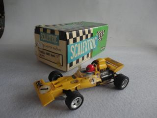 Scalextric Exin Tyrrell Ford F1 Amarillo