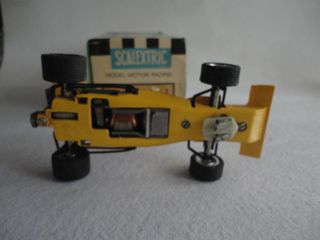 Scalextric Exin Tyrrell Ford F1 Amarillo