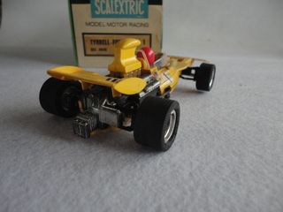 Scalextric Exin Tyrrell Ford F1 Amarillo