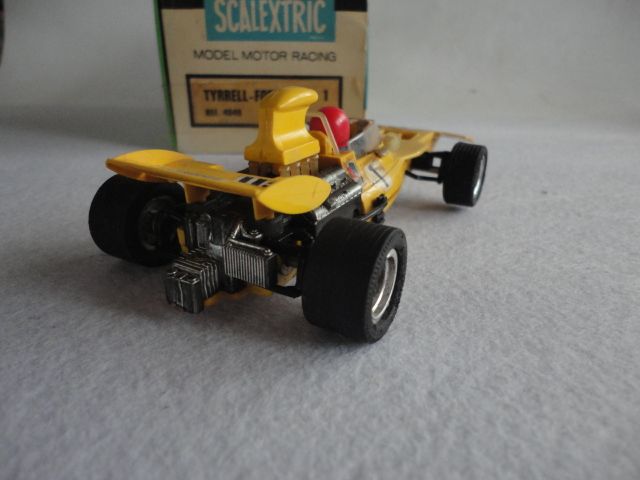 Scalextric Exin Tyrrell Ford F1 Amarillo