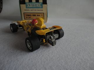 Scalextric Exin Tyrrell Ford F1 Amarillo