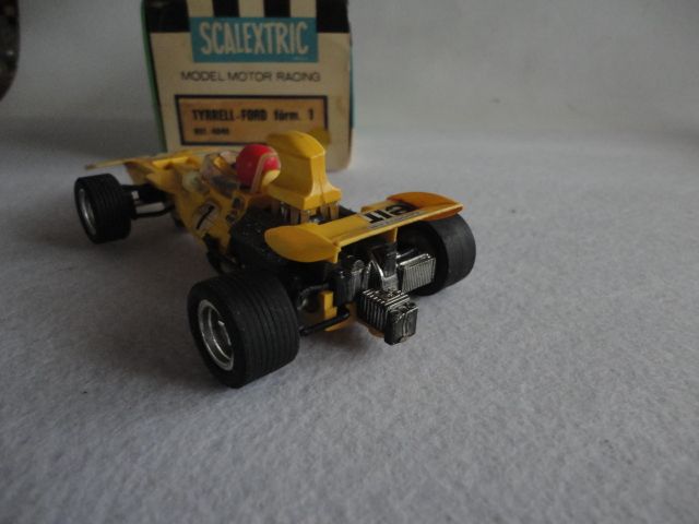 Scalextric Exin Tyrrell Ford F1 Amarillo